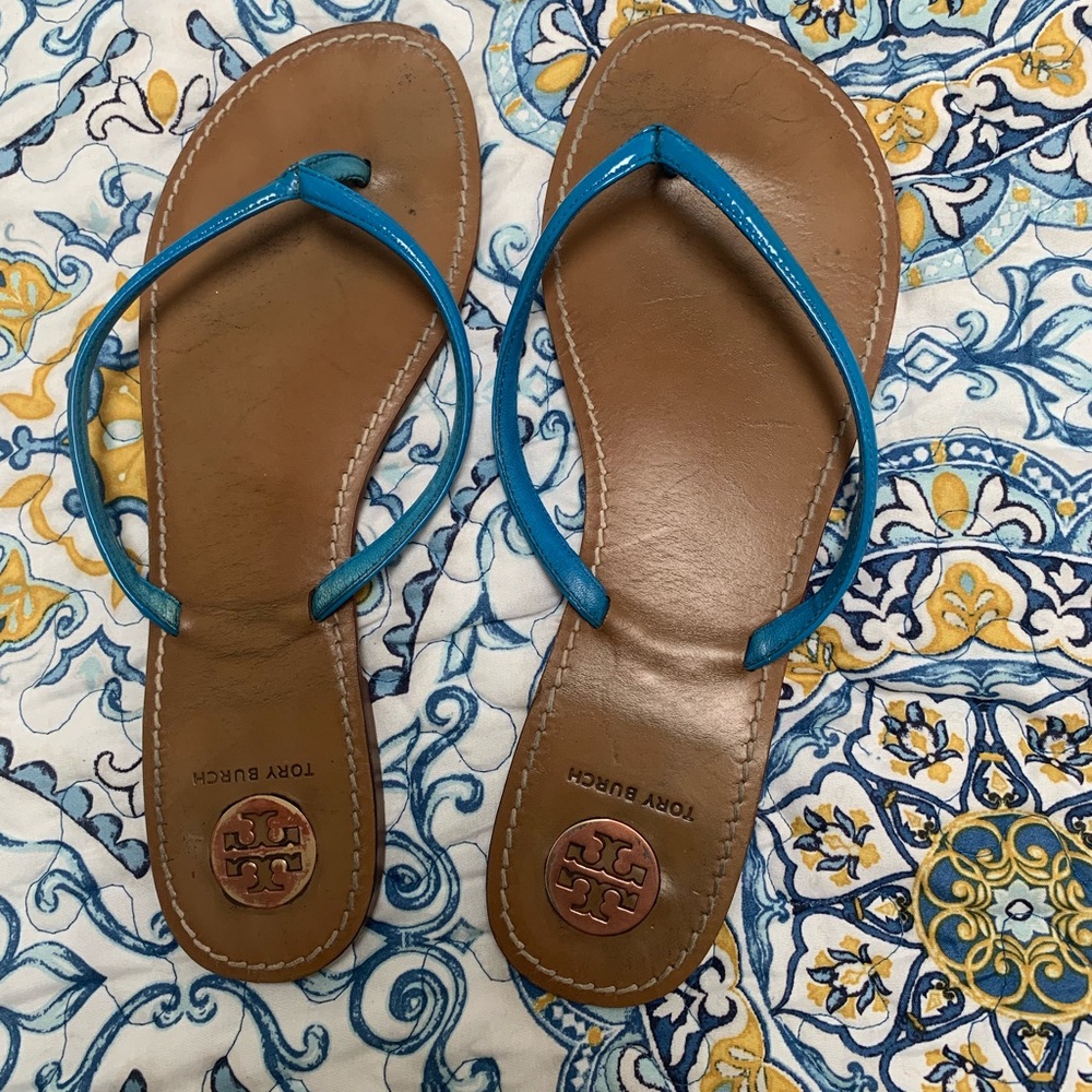 Authentic Tory Burch thong sandals